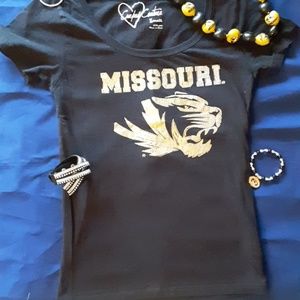 Missouri Mizzou Campus Couture T-Shirt Small